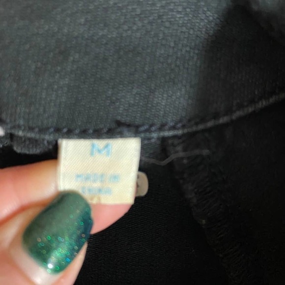 Hinge Cropped Length Jacket Style Blazer Size Medium - Picture 4 of 6